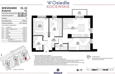 Wohnung zum Kauf 64,9 m² – Rokitki – Foto 14
