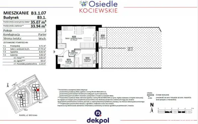 Mieszkanie na sprzedaż 33,94m2 - Rokitki – zdjęcie 14