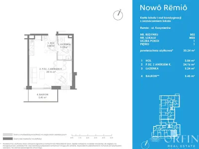 Mieszkanie na sprzedaż 33,24m2 w Rumi – zdjęcie 6